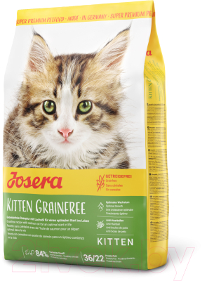 Сухой корм для кошек Josera Kitten Grainfree (2кг)
