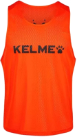 Манишка футбольная Kelme Adult Training Vest / 8051BX1001-932 (S, оранжевый) - 