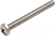 Винт ЕКТ С полуцилиндрической головкой PH 4x10 DIN7985 / B008059 (50шт, нержавеющая сталь) - 