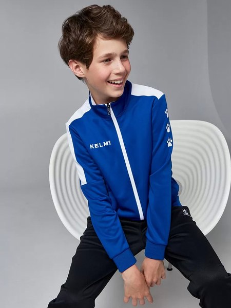Спортивный костюм Kelme Tracksuit / 3773200-409 (р-р 140, синий)