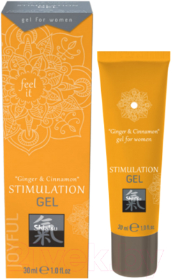 Лубрикант-гель HOT Stimulation Ginger & Cinnamon для женщин / 67212 (30мл)