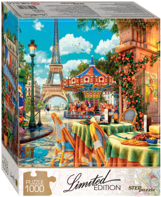 Пазл Step Puzzle Limited Edition. Кафе в Париже / 79809 (1000эл)