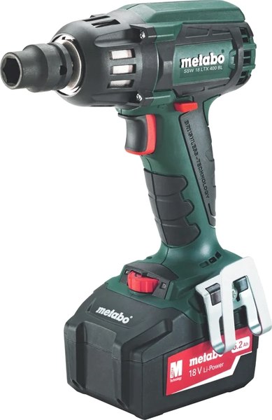 Профессиональный гайковерт Metabo SSW 18 LTX 400 BL