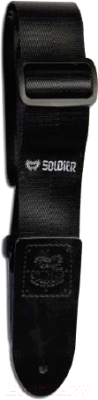 Ремень для гитары Soldier STP11507 (черный)
