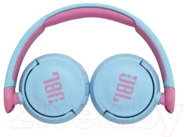 Беспроводные наушники JBL JR 310BT / JR310BTBLU (голубой/розовый)