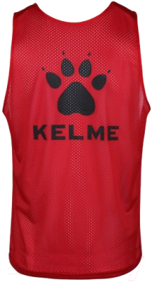 Манишка футбольная Kelme Adult Training Vest / 8051BX1001-611 (S, красный)