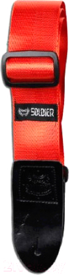 Ремень для гитары Soldier STP11501 (оранжевый)