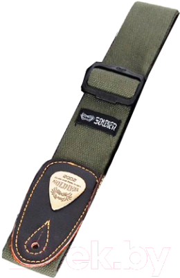 Ремень для гитары Soldier STP13033 (хаки)