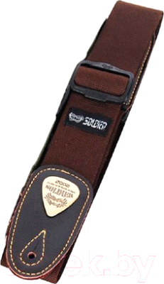 Ремень для гитары Soldier STP13034 (коричневый)