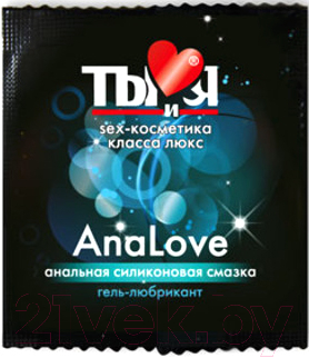 Лубрикант-гель Bioritm Ты и Я АnaLove для анального секса / 70024t (20x4г)