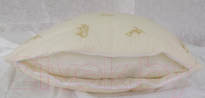 Подушка для сна Delford Шерсть Стандарт / 2ШП/л-УП22 (48x68)