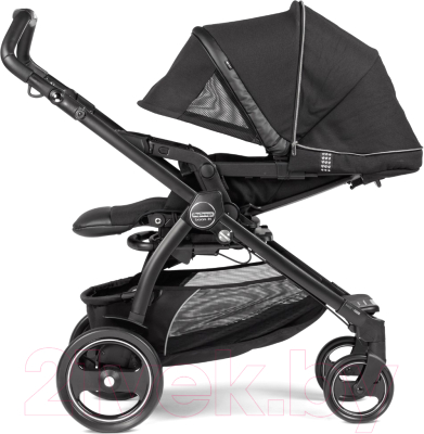 Детская универсальная коляска Peg-Perego Book Rock Black Elite SL Modular 3 в 1