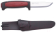 Нож туристический Morakniv Pro C / 12243 (бордовый/черный) - 