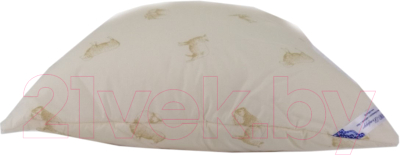 Подушка для сна Delford Шерсть Стандарт / 2ШП-УП22 (48x68)