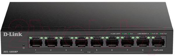 Коммутатор D-Link DES-1009MP/A1A