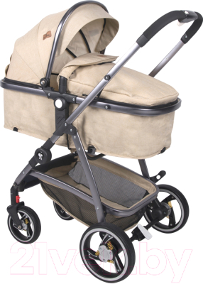 

Детская универсальная коляска Lorelli, Sola 3 в 1 Beige / 10021331903