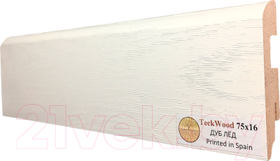 

Плинтус Teckwood, МДФ 75x16x2150
