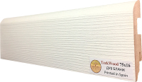 

Плинтус Teckwood, МДФ 75x16x2150