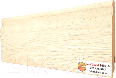 

Плинтус Teckwood, МДФ 100x16x2150