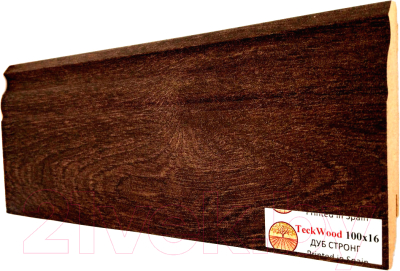 

Плинтус Teckwood, МДФ 100x16x2150