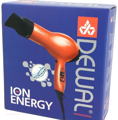Фен Dewal Ion Energy / 03-8800 (красный)