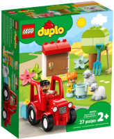 

Конструктор Lego, Duplo Фермерский трактор и животные / 10950