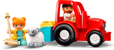 Конструктор Lego Duplo Фермерский трактор и животные / 10950