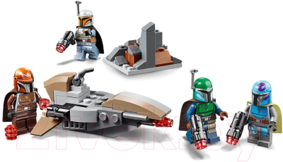 Конструктор Lego Star Wars Боевой набор: мандалорцы / 75267