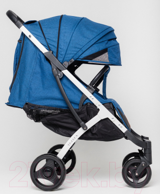 Детская прогулочная коляска Keka Yoya Plus / 2000000029924 (синий/белая рама)