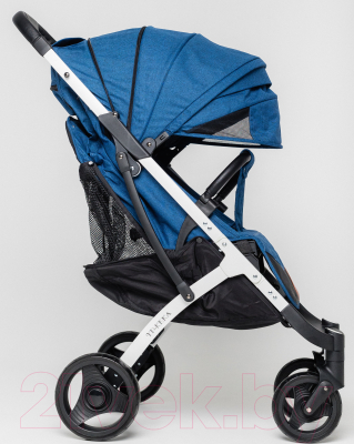 Детская прогулочная коляска Keka Yoya Plus / 2000000029924 (синий/белая рама)