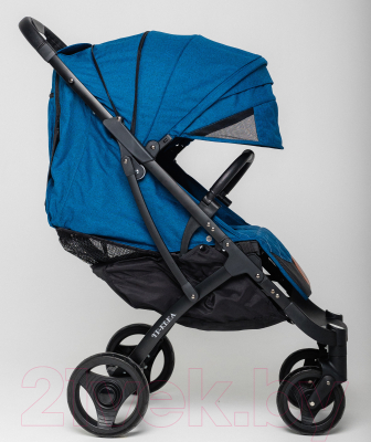 Детская прогулочная коляска Keka Yoya Plus / 2000000030098 (синий/черная рама)
