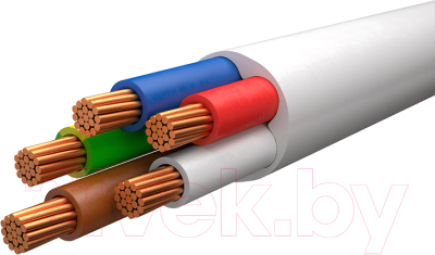 

Провод силовой Ecocable, ПВС-Т 5x1.5 мк 0.38кВ