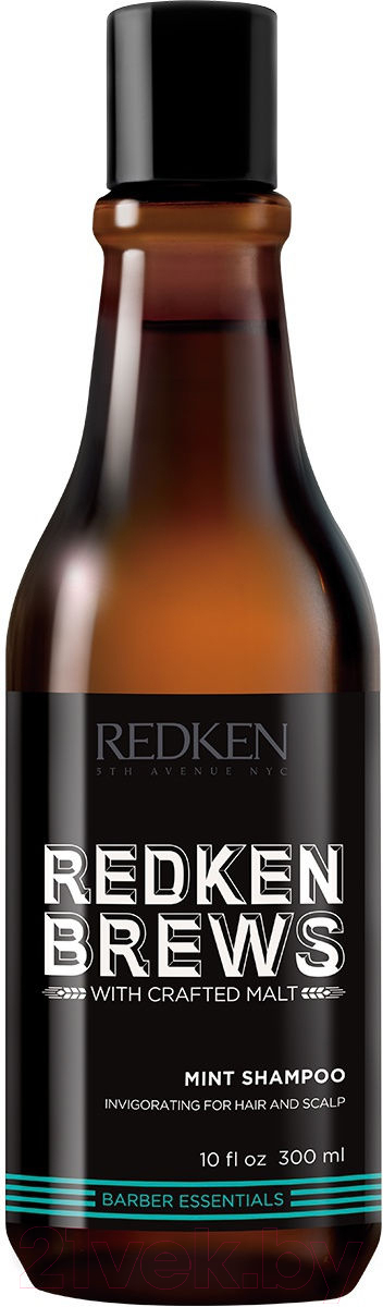 Шампунь для волос Redken Brews Mint с ментолом для волос и кожи головы