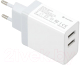 Миниатюра изображения товара Зарядное устройство сетевое Platinet PLCU2W 2xUSB 3.4A 17W + microUSB Cable