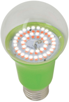 Лампа для растений Uniel LED-A60-15W/SPSB/E27/CL PLP30GR / UL-00004582 - 
