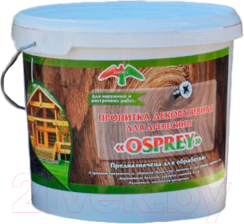 Пропитка для дерева Osprey Декоративная (900г, тик)
