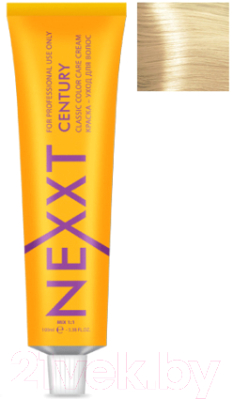 Крем-краска для волос Nexxt Professional Century 11.00 (супер блондин натуральный)