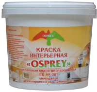 Краска Osprey Интерьерная моющаяся ВД-АК-201 (2.8кг, белый) - 