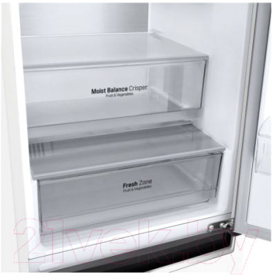 Холодильник с морозильником LG DoorCooling+ GA-B509MVQM