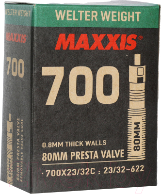 Камера для велосипеда Maxxis Welter Weight 700x23/32C LFVSEP80 / EIB00136300