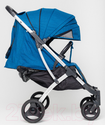 Детская прогулочная коляска Keka Yoya Plus / 2000000030265 (синий/серебристая рама)