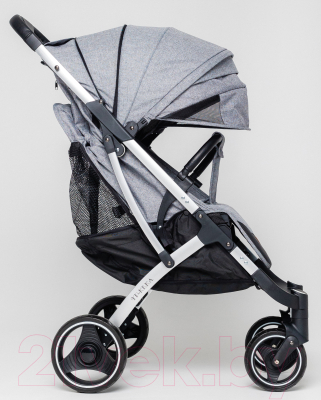 Детская прогулочная коляска Keka Yoya Plus / 2000000030357 (светло-серый/серебристая рама)