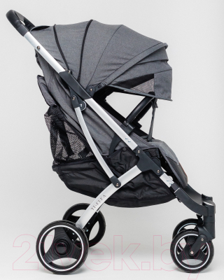 Детская прогулочная коляска Keka Yoya Plus / 2000000030388 (темно-серый/серебристая рама)