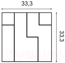 3D панель Orac Decor W102