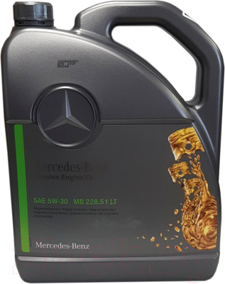 

Моторное масло Mercedes-Benz, 5W30 MB228.51 / A000989480413FBDE