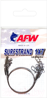 Поводок рыболовный AFW Surfstrand / AFW17925 (5шт)