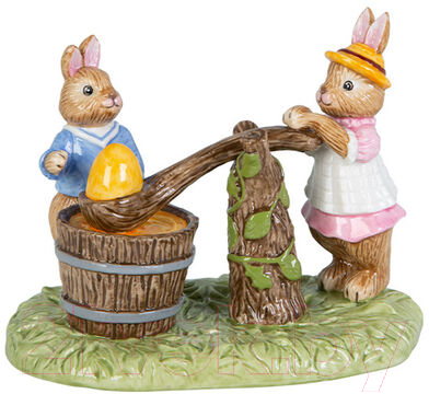 

Статуэтка Villeroy & Boch, Bunny Tales Зайчики красят пасхальное яйцо / 14-8662-6331