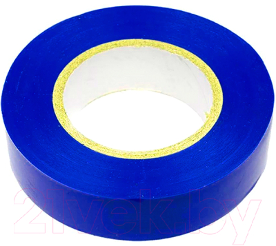 Изолента Unibob ПВХ 15мм x 20м 130 мкн / 59645 (синий)