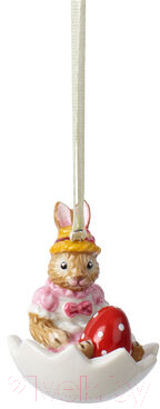 

Подвеска интерьерная Villeroy & Boch, Bunny Tales Анна в яйце / 14-8662-6852