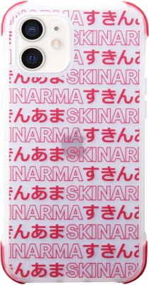 Чехол-накладка Skinarma Kotoba для iPhone 12/12 Pro (красный)